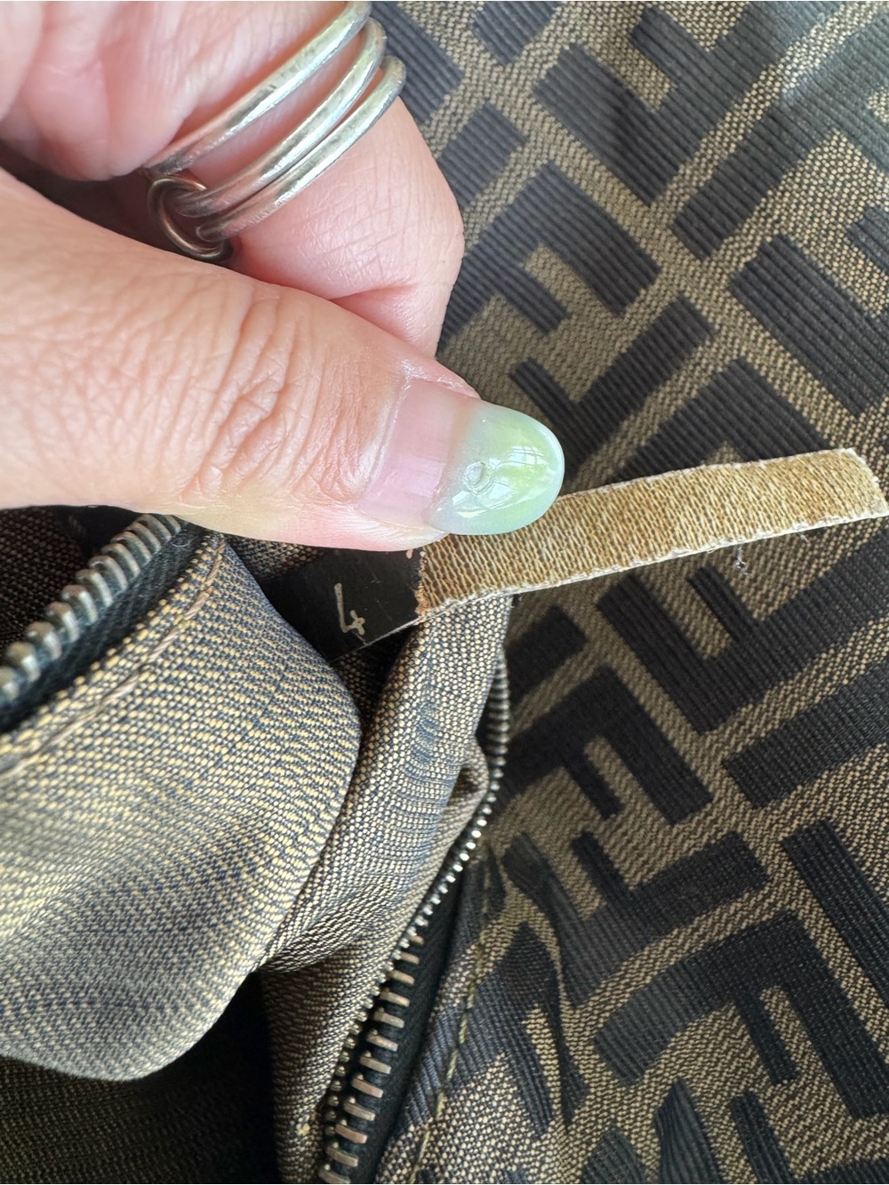 Fendi hobo zucca bag - Picture 9 of 11